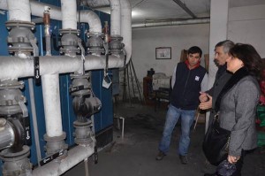 Hava kirliliğini azaltmak için kazan daireleri yerinde  denetlenerek kalorifercilere destek veriliyor