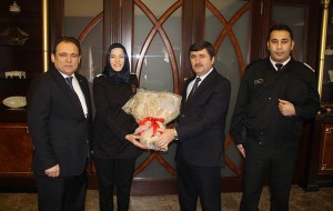 Trabzon Valisi Abdil Celil Öz, ‘26 Ocak Gümrük Günü’ Dolayısıyla Doğu Karadeniz Gümrük Ve Ticaret Bölge Müdür Vekili  Çetin Hıdımoğlu Ve Beraberindekileri Makamında Kabul Etti