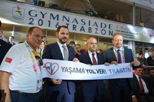 GYMNASİADE 2016 Trabzon Okul Sporları Olimpiyat Açılış Töreni Gerçekleştirildi