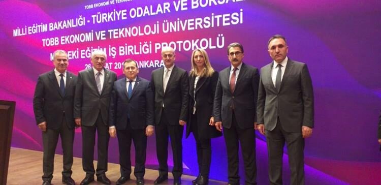 Mesleki Eğitim-Reel Sektör Entegrasyonu İçin İmzalar Atıldı