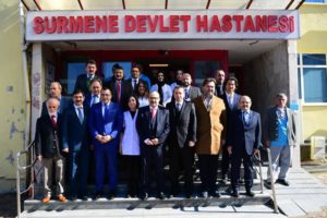 Vali İsmail Ustaoğlu,Sürmene’de Çeşitli Temaslarda Bulundu
