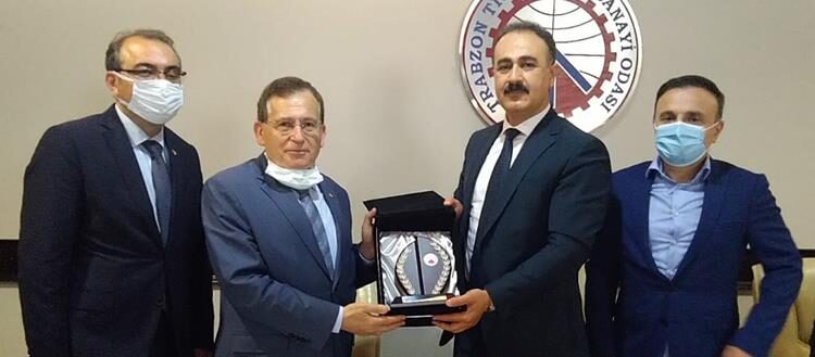 TTSO’dan Başsavcı Tuncel’e teşekkür plaketi