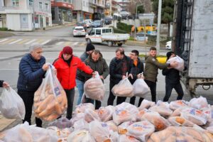 Trabzon Uyumadı Yardıma Koştu